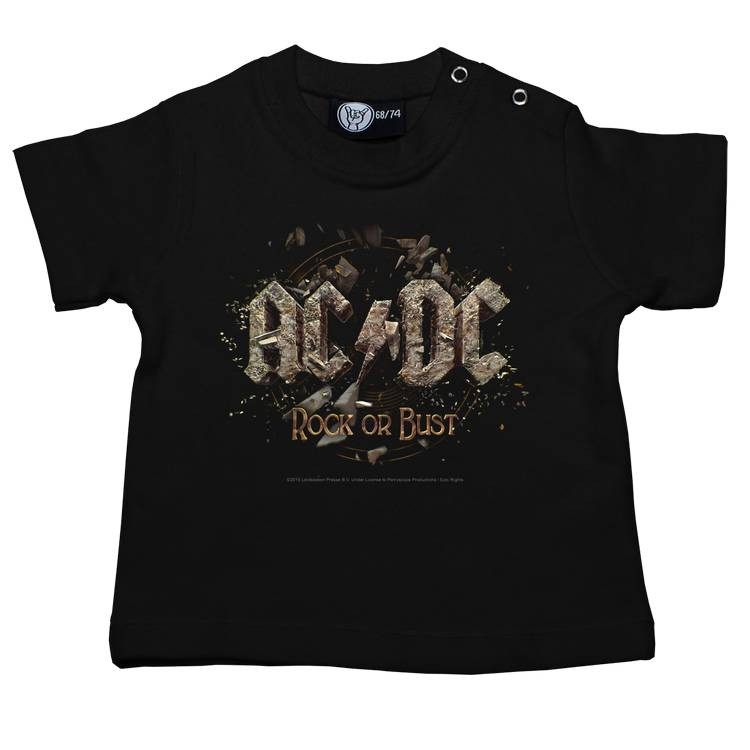 AC/DC Baby T-Shirt Rock or Bust