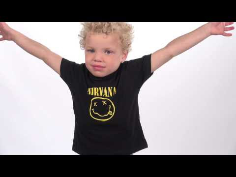 Nirvana kinder T-shirt Smiley