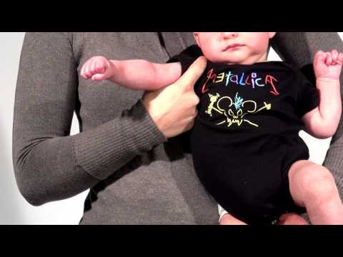 Metallica Romper Crayon - Stoere Babykleding