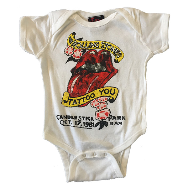 Rolling Stones baby romper Tattoo you (Clothing)