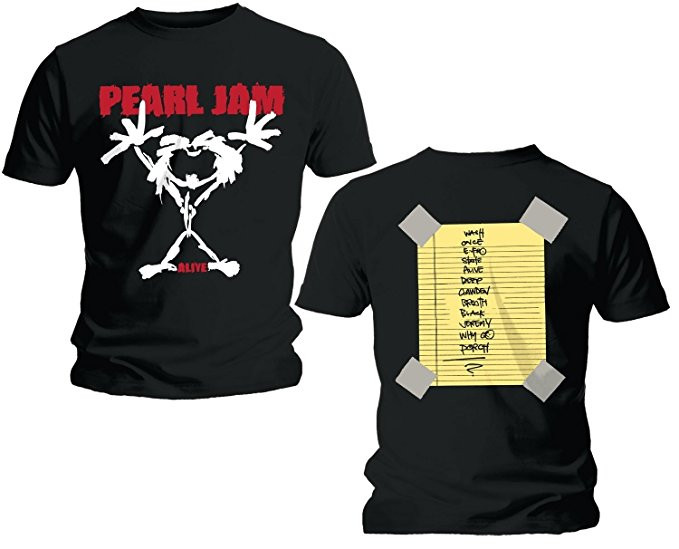 Duo Rockset Pearl Jam papa t-shirt & baby romper