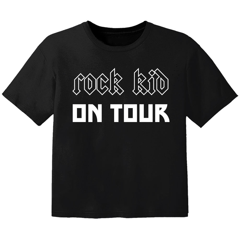 rock kinder t-shirt rock kid on tour
