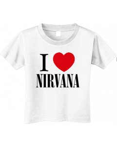 Nirvana kinder T-shirt - I love Nirvana
