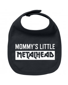 Metal Baby Slabbetje Mommy's little Metalhead