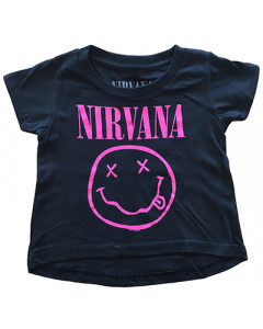 Nirvana T-Shirt Baby Smiley Pink
