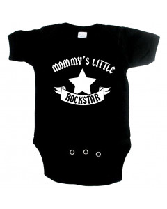 rock baby romper mommy's little rockstar