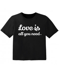 stoer baby t-shirt love is all you need